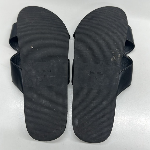 Birdies The Robin Sandals Strappy Open Toe Slip On Shoes Vegan Black Size 10 - Picture 8 of 10